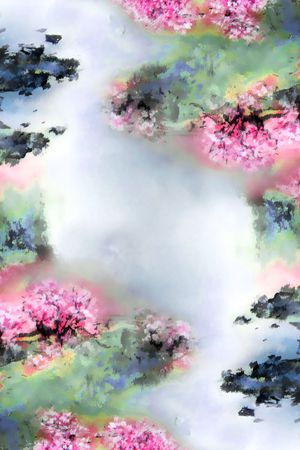 桃花印花华亿平台图片