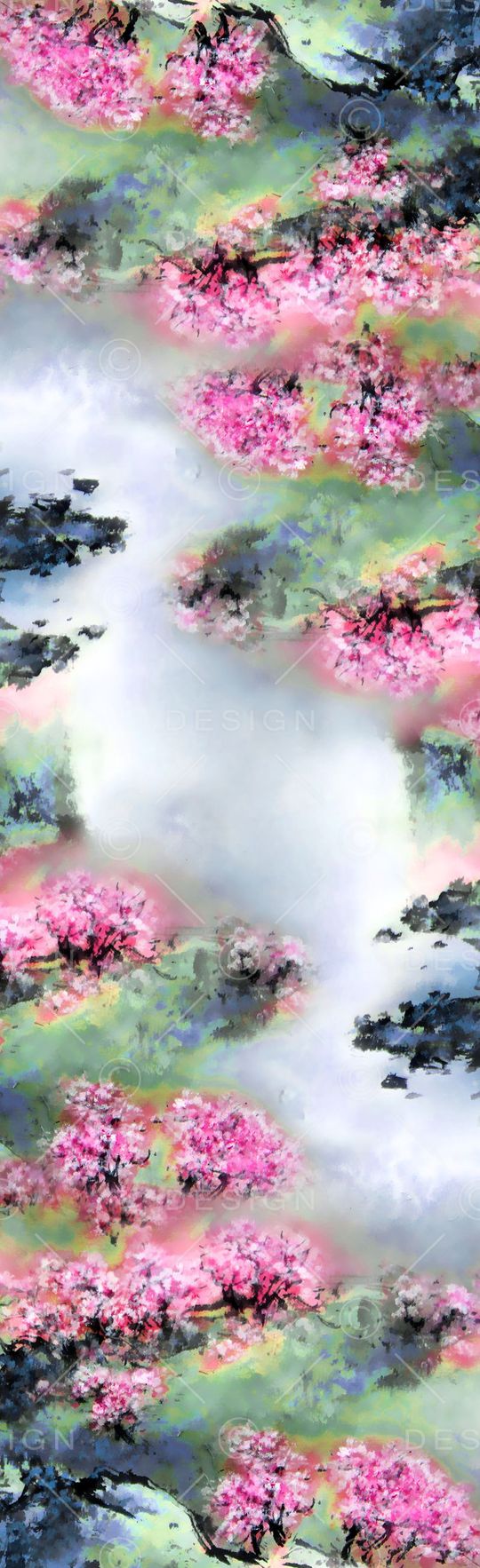 桃花印花华亿平台图片