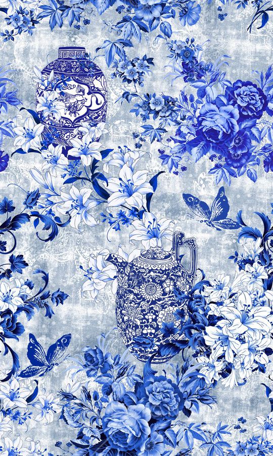 青花印花华亿平台图片