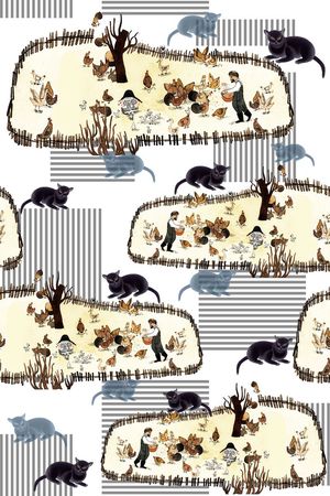 田园印花华亿平台图片