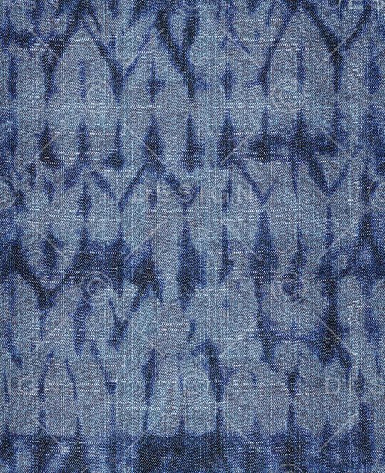 扎染效果印花华亿平台图片