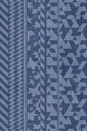 扎染效果印花华亿平台图片