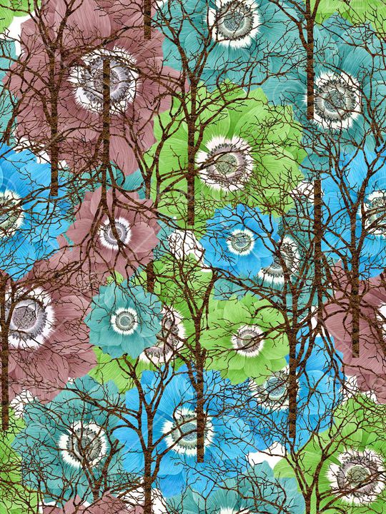 手绘印花华亿平台图片