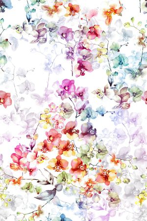 小碎花印花华亿平台图片