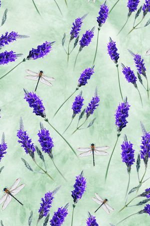 清爽朦胧底印花华亿平台图片