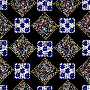 677591-民族小方巾珠宝