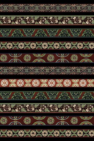 条纹印花华亿平台图片