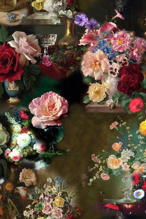 玫瑰印花华亿平台图片