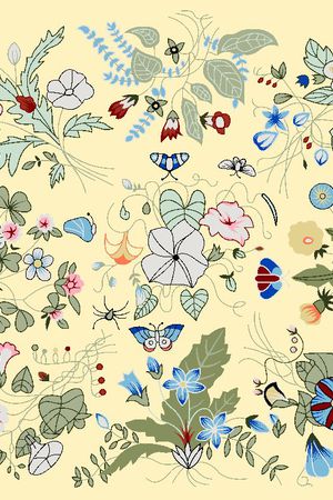 大牌风格印花华亿平台图片