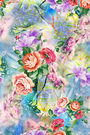 水波底印花华亿平台图片