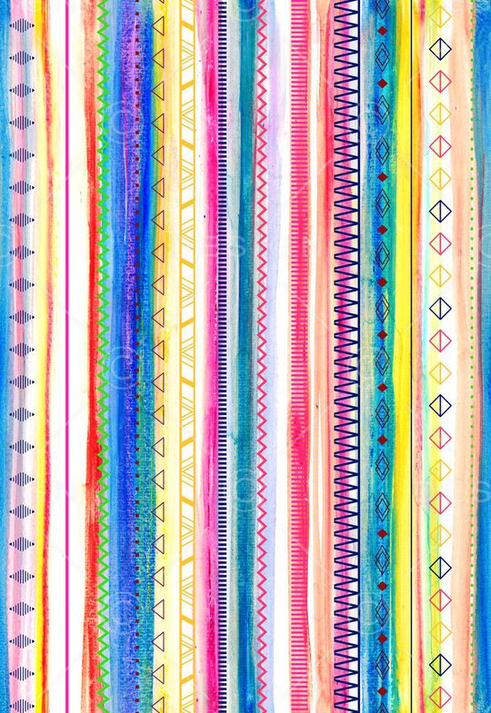 条纹几何印花华亿平台图片