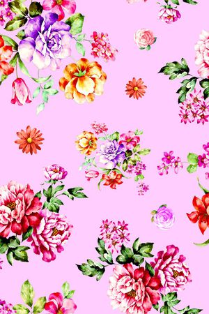 玫瑰印花华亿平台图片