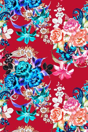 MAX-女装花卉印花华亿平台图片