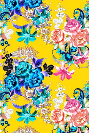 MAX-女装花卉印花华亿平台图片