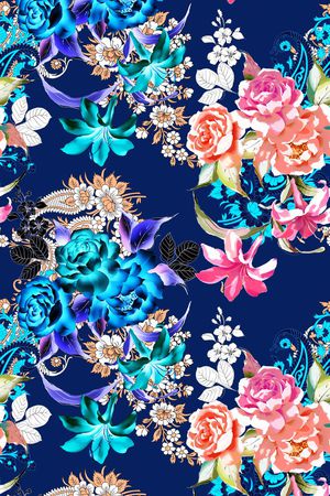 MAX-女装花卉印花华亿平台图片