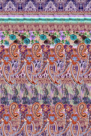 波西米亚印花华亿平台图片