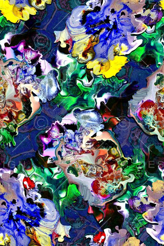 抽象印花华亿平台图片