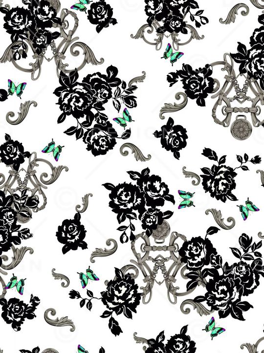 欧式印花华亿平台图片