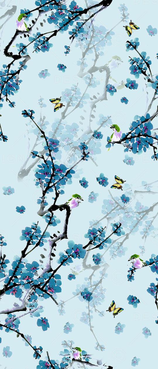 中国风印花华亿平台图片