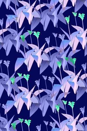 美人蕉印花华亿平台图片