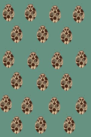 昆虫印花华亿平台图片