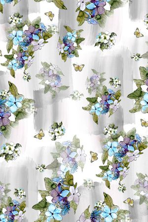 小碎花印花华亿平台图片