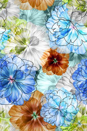 L.D~笔刷印花华亿平台图片