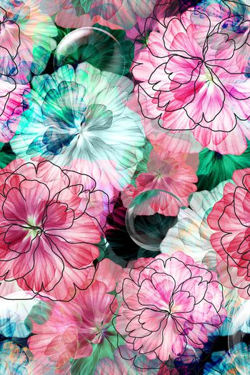 L.D~笔刷印花华亿平台图片