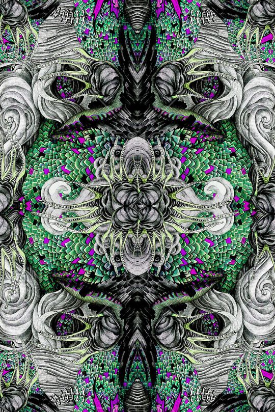 复古抽象印花华亿平台图片