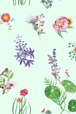 手绘印花华亿平台图片