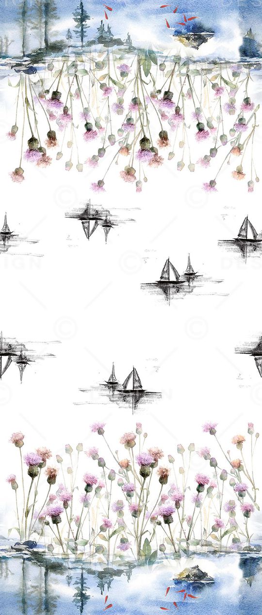 蒲公英印花华亿平台图片