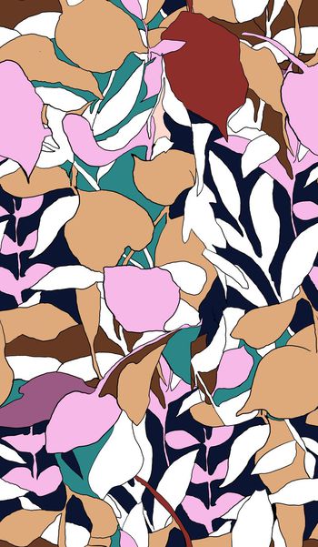 677980-手绘几何花卉B