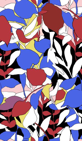 677981-手绘几何花卉C