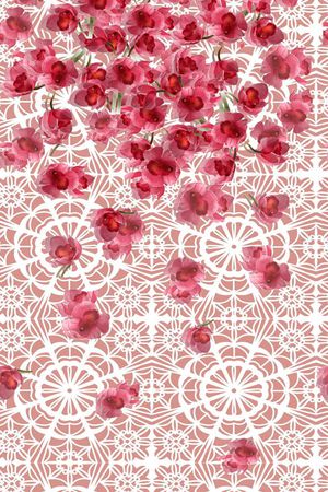 小碎花印花华亿平台图片