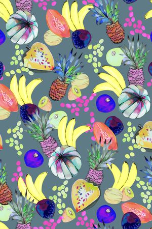 水果印花华亿平台图片