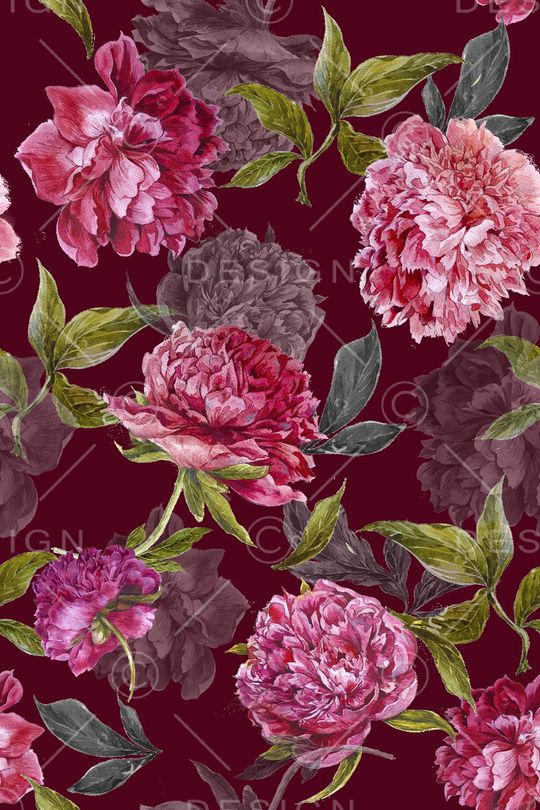 乱花印花华亿平台图片