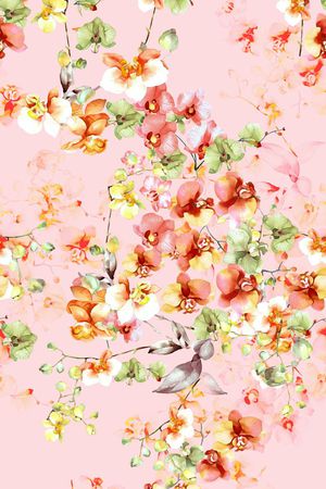 花朵印花华亿平台图片