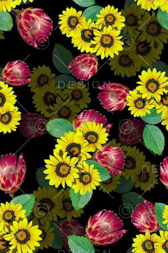 花朵印花华亿平台图片