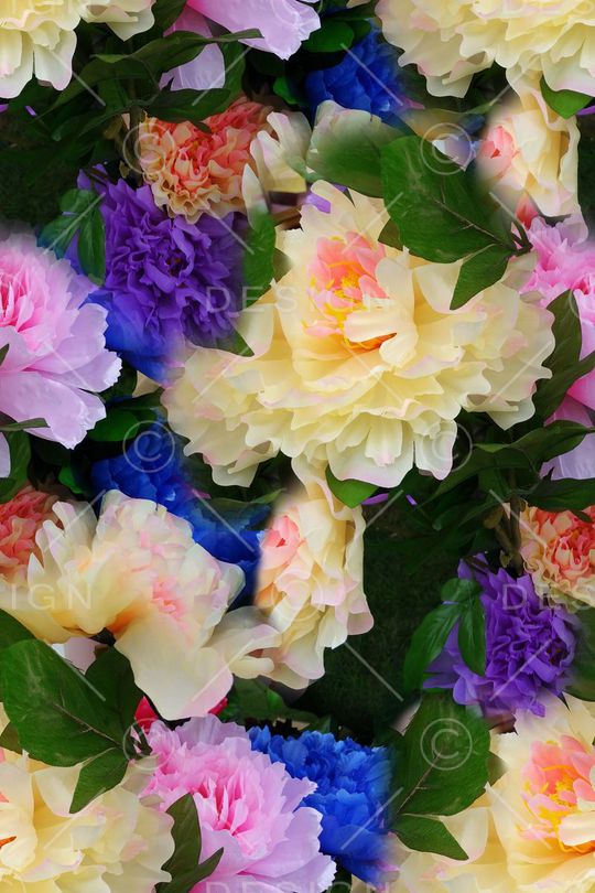 花朵印花华亿平台图片