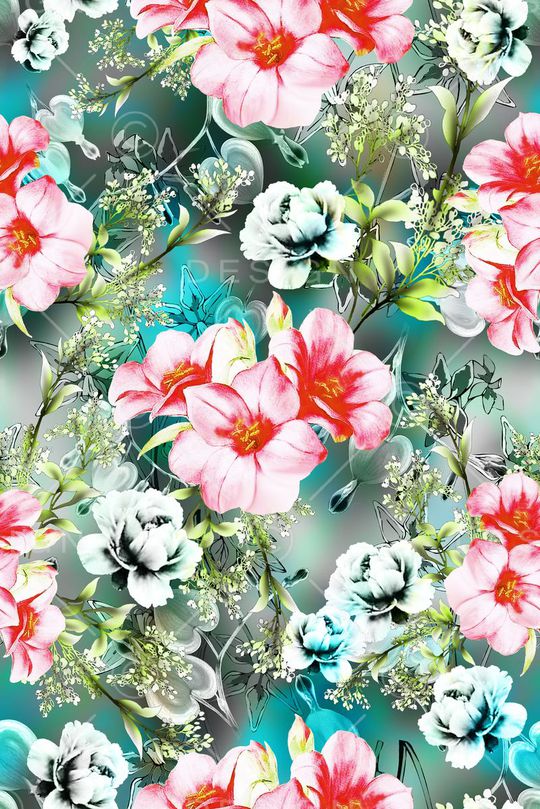 小碎花印花华亿平台图片