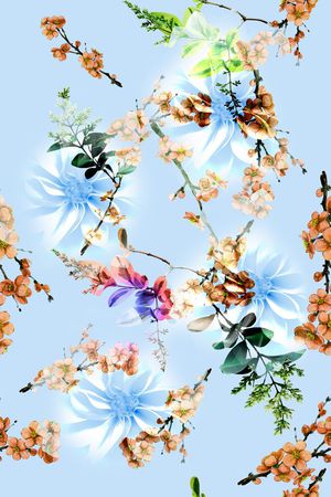 面料花印花华亿平台图片