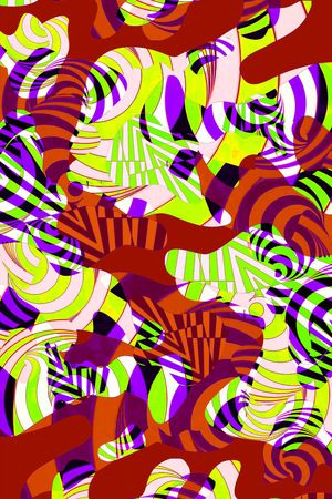 geometrical印花华亿平台图片