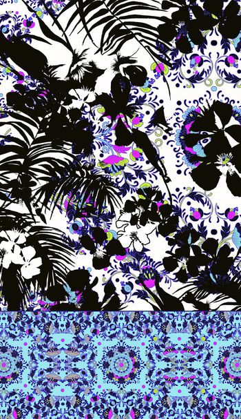 mixed印花华亿平台图片