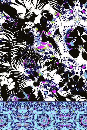 mixed印花华亿平台图片