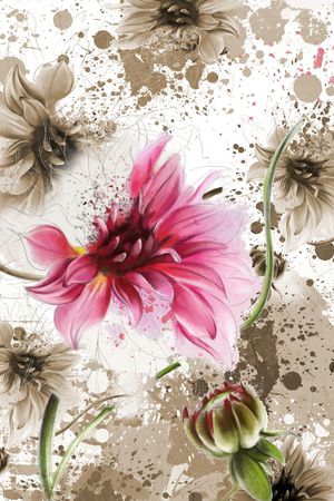 flower印花华亿平台图片