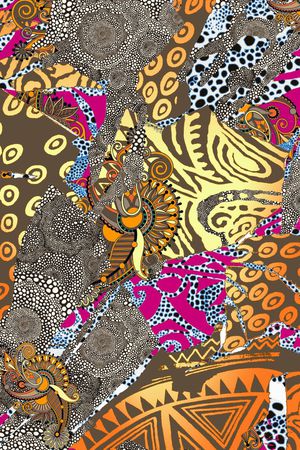 abstract印花华亿平台图片