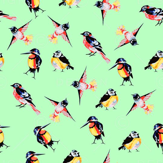 飞鸟印花华亿平台图片