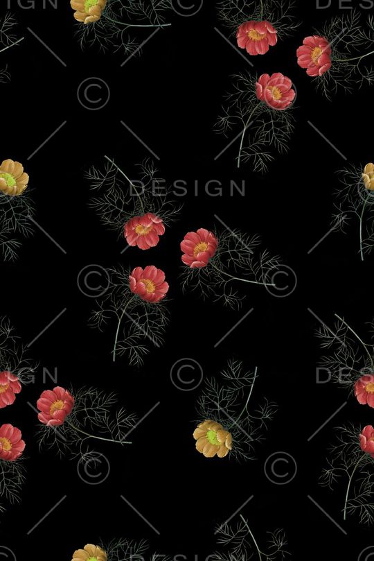 手绘印花华亿平台图片