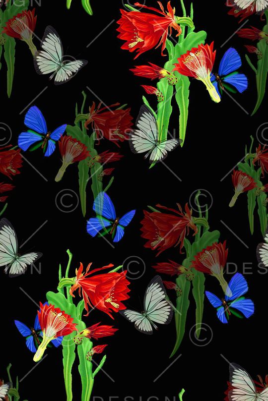 花朵印花华亿平台图片