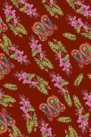 花朵印花华亿平台图片